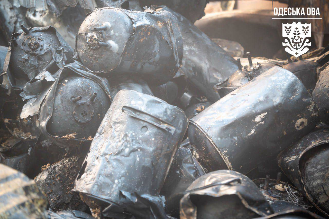 Росіяни вночі атакували Одещину десятками дронів